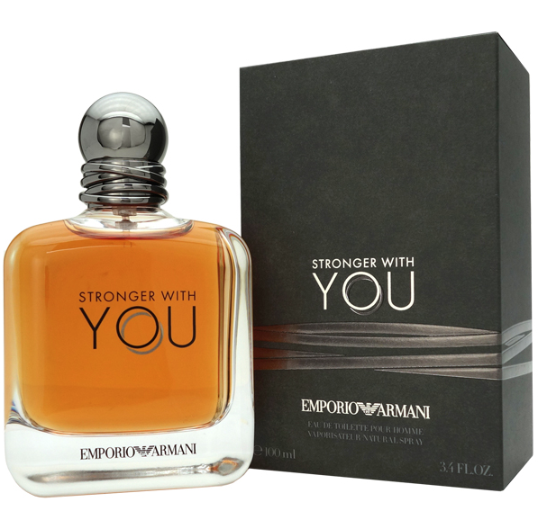 Emporio Stronger With You Edt Men by Giorgio Armani